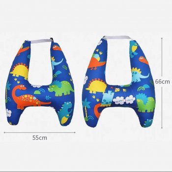 Adjustable Animal Pattern Kids Travel Neck Support Pillow