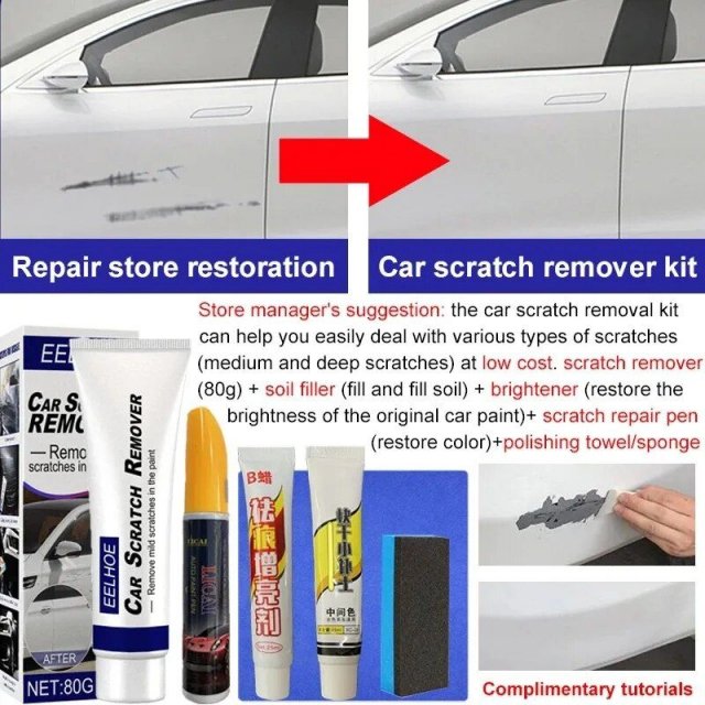 Car Scratch & Swirl Remover Polishing Compound - Image 7