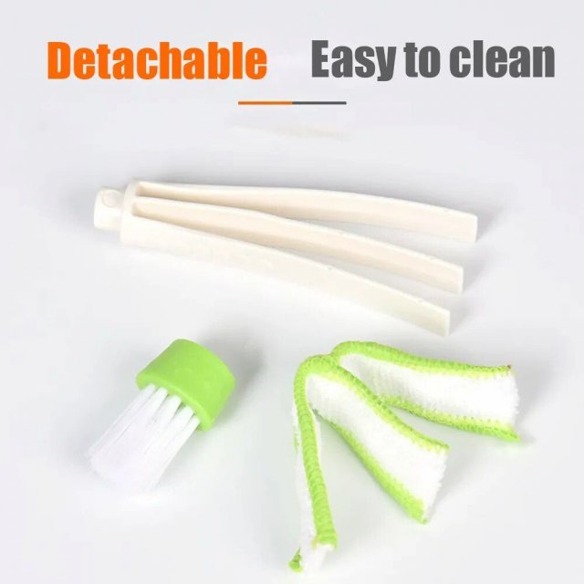 Microfiber Dual-Ended Car Vent & Detailing Brush