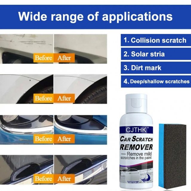 Car Scratch & Swirl Remover Polishing Compound - Image 4