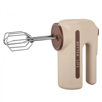 Wireless Electric Hand Mixer | Dual-Head 5-Speed Control, Low Noise & Stainless Steel