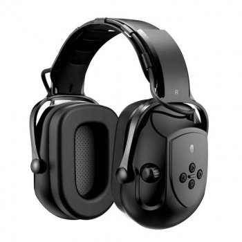 Bluetooth Noise-Canceling Safety Ear Muffs with Adjustable Hearing Protection