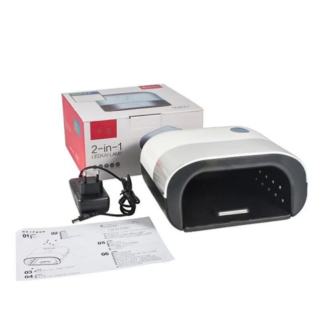 48W LED Nail Lamp - Quick Dry UV Gel Nail Polish Dryer with Smart Sensor - Image 7