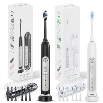 Advanced Sonic Electric Toothbrush with Smart Timer, IPX7 Waterproof and Multiple Modes