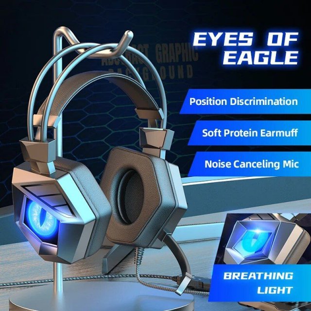 Cat Ear RGB Gaming Headset with HD Noise-Cancelling Mic & 3D HiFi Sound - Image 3