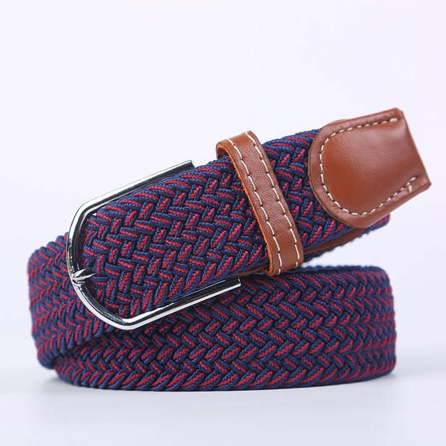 Casual Knit Stretch Belt 