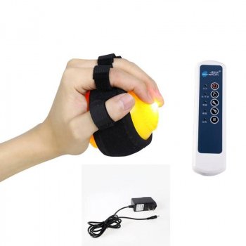 Electric Hand Massage Ball with Infrared Heat for Stroke Recovery & Anti-Spasticity Therapy