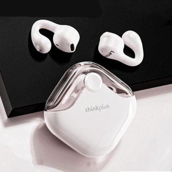 XT61 Clip-on Bluetooth Earphones: Waterproof Wireless Sports Headphones with Noise Reduction Mic