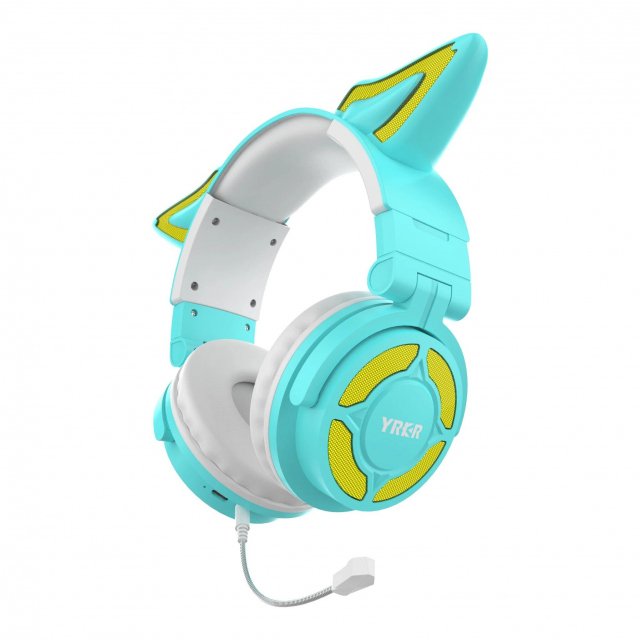 Wireless Bluetooth 5.3 Headphones with HD Mic and ENC, HiFi Sound, APP-Controlled Lights & Custom Sound Effects - Image 7