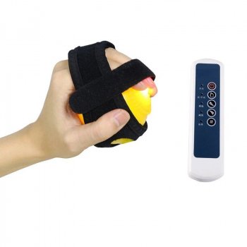 Electric Hand Massage Ball with Infrared Heat for Stroke Recovery & Anti-Spasticity Therapy
