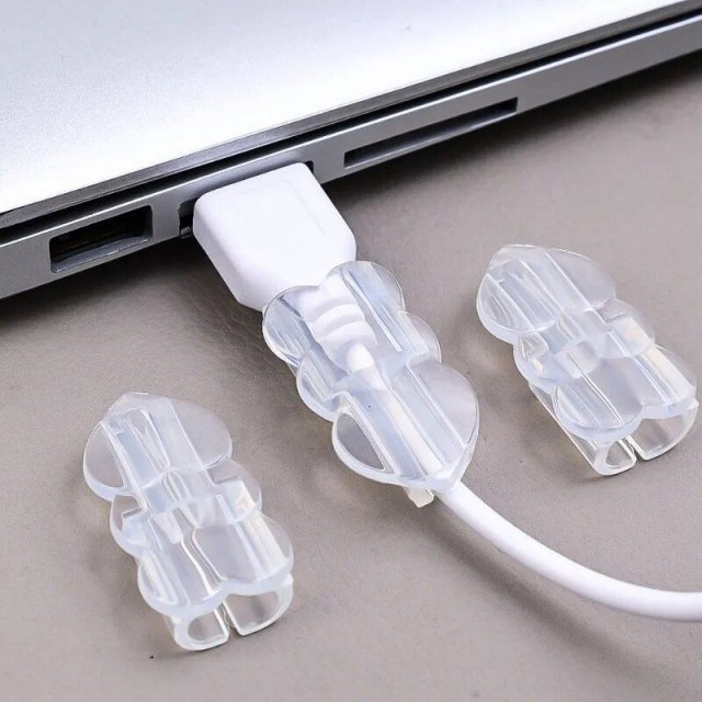 Flexible Silicone Cable Protector Sleeve for iPhone Charging Cords – Multi-Pack Options