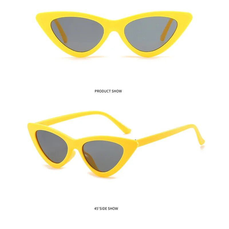 Summer Oval Sunglasses: Small Frame UV400 Polarized Shades 