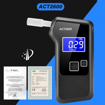 Digital Breathalyzer – Personal Alcohol Tester with Advanced Fuel Cell Sensor Technology