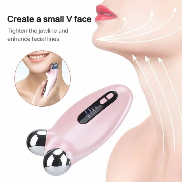 EMS Facial Roller & Microcurrent Face Lifting Device - Image 5