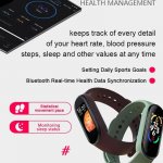 Smart Fitness Watch: Heart Rate & Blood Pressure Monitor with Calorie Tracker - Image 4