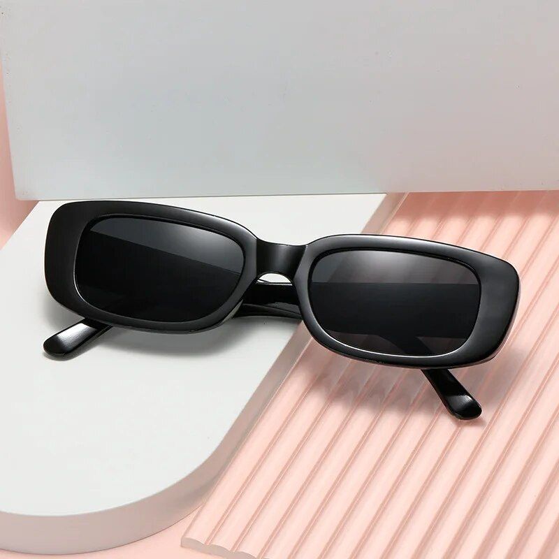 Retro Square Sunglasses - Aalamey