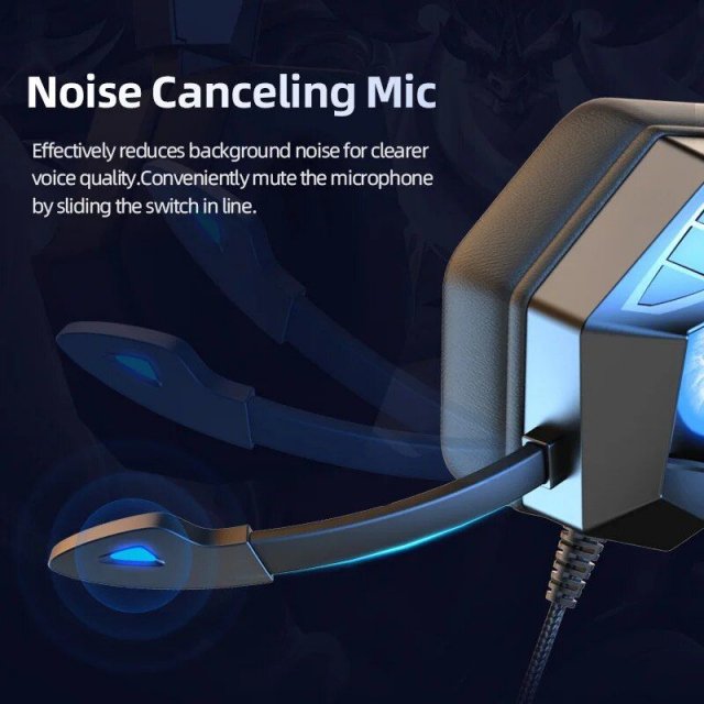 Cat Ear RGB Gaming Headset with HD Noise-Cancelling Mic & 3D HiFi Sound - Image 6