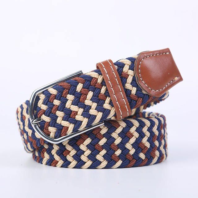 Casual Knit Stretch Belt 