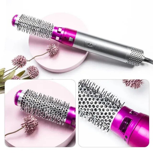 5-in-1 Hot Air Hair Styling Comb: Dry, Curl, and Straighten - Image 4