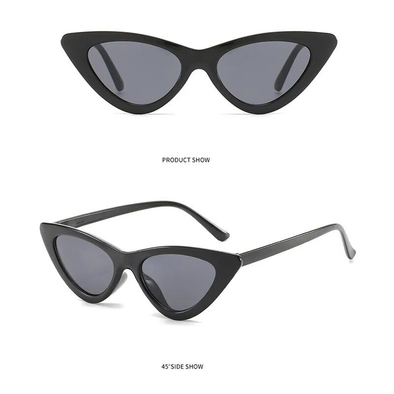 Summer Oval Sunglasses: Small Frame UV400 Polarized Shades 