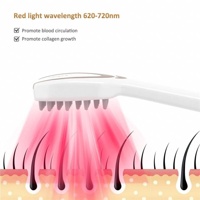 Electric Phototherapy Scalp Massager: Hair Loss Prevention & Blood Circulation Boost - Image 6