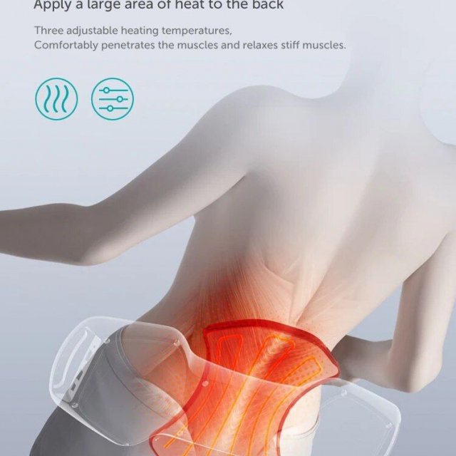 Electric Lumbar Traction Massager with Heat, Vibration & TENS Therapy - Image 5
