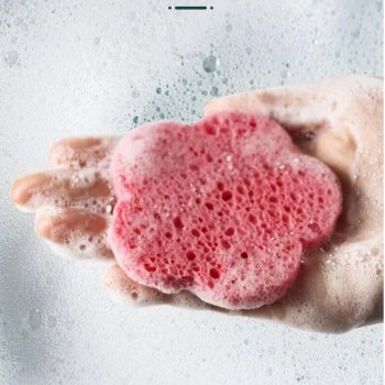 20PCS Natural Cellulose Facial Exfoliating Sponges