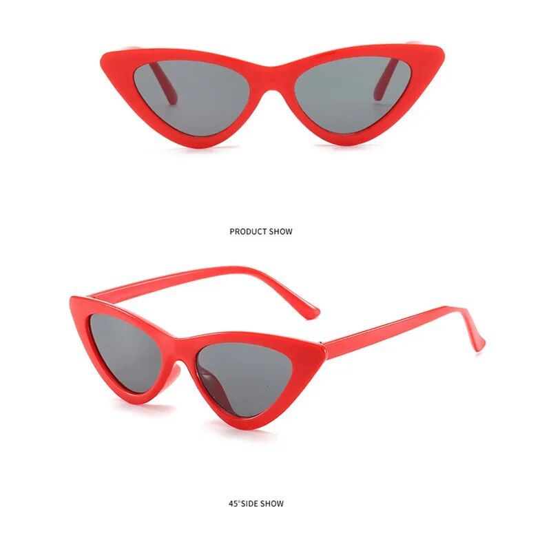 Summer Oval Sunglasses: Small Frame UV400 Polarized Shades 