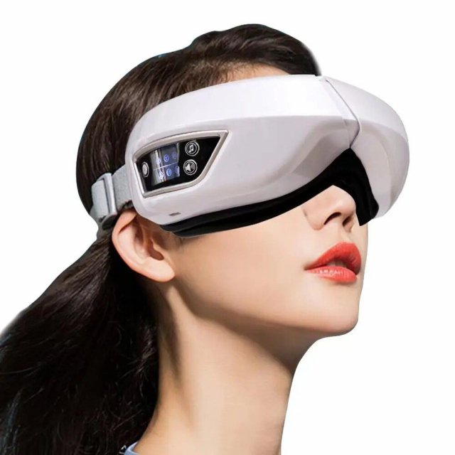 Rechargeable Smart Eye Massager with Heat, Vibration & Music - Image 6