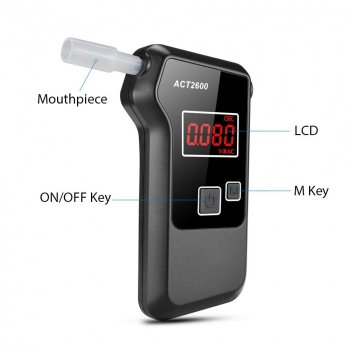 Digital Breathalyzer – Personal Alcohol Tester with Advanced Fuel Cell Sensor Technology