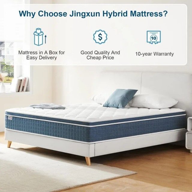 12-Inch Hybrid Gel Memory Foam Mattress - Image 4
