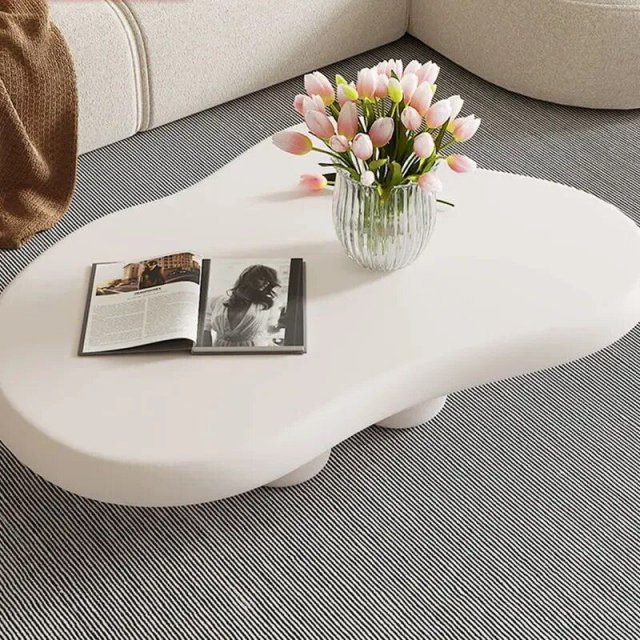 Modern Minimalist Cloud-Shaped Coffee Table - Image 4