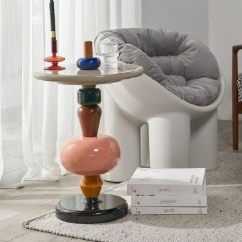 Side Tables & Coffee Tables | Luxurious Nordic Glass Coffee Table – Transparent