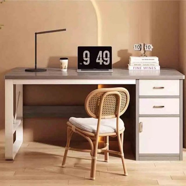 Modern Executive & Conference Wooden Desk with Storage Drawers - Image 3