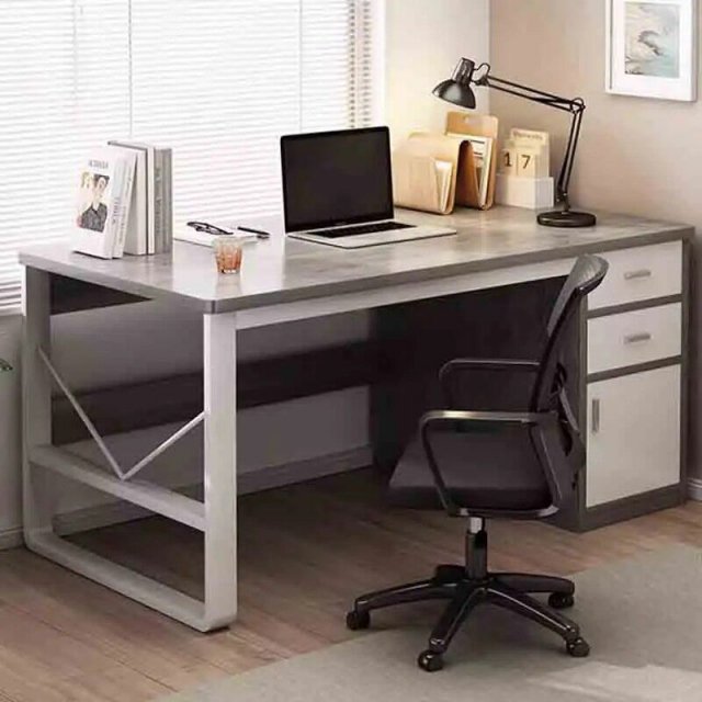 Modern Executive & Conference Wooden Desk with Storage Drawers - Image 5