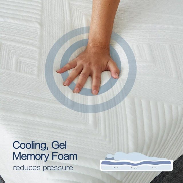 10" Hybrid Gel Memory Foam & Spring Mattress - Image 6