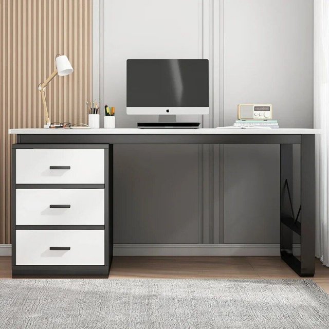 Spacious Modern Home Office Desk - Image 3