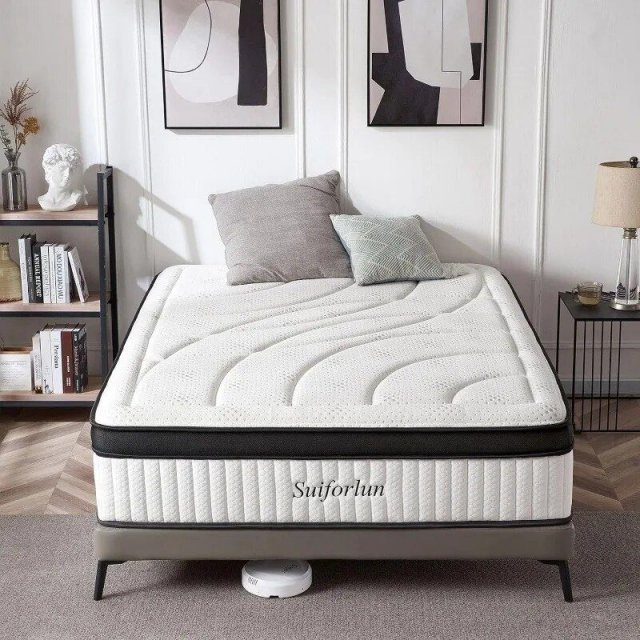 14-Inch Luxury Hybrid Gel Memory Foam and Innerspring Mattress - Image 7