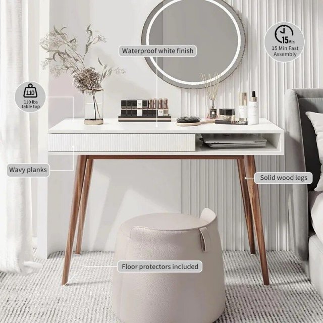 Mid-Century Modern Desk - Image 4
