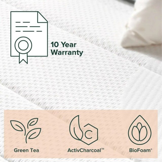 Green Tea Infused Euro Top 8" Queen Innerspring Mattress - Image 5