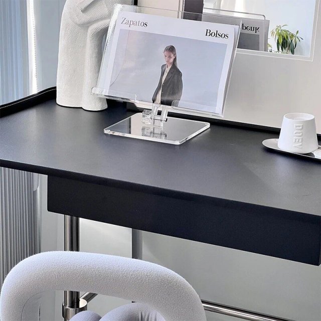 Multi-Purpose Stainless Steel Bauhaus Desk for Home and Office - Image 3