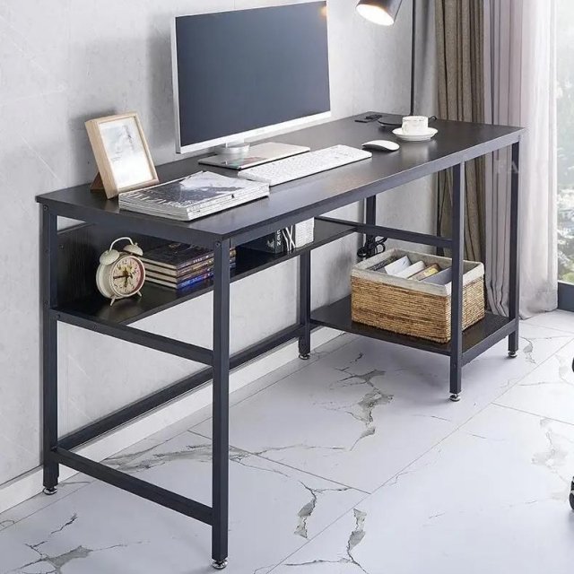 Streamlined L-Shaped Corner Desk for Small Spaces - Image 3