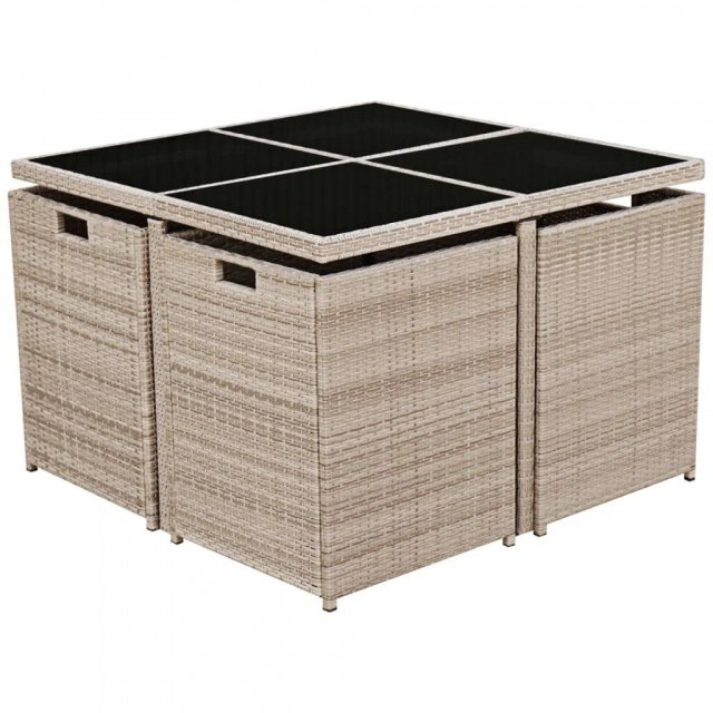 9-Piece Elegant Outdoor Patio Dining Set - Image 4