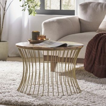 Side Tables & Coffee Tables | Luxurious Nordic Glass Coffee Table – Transparent