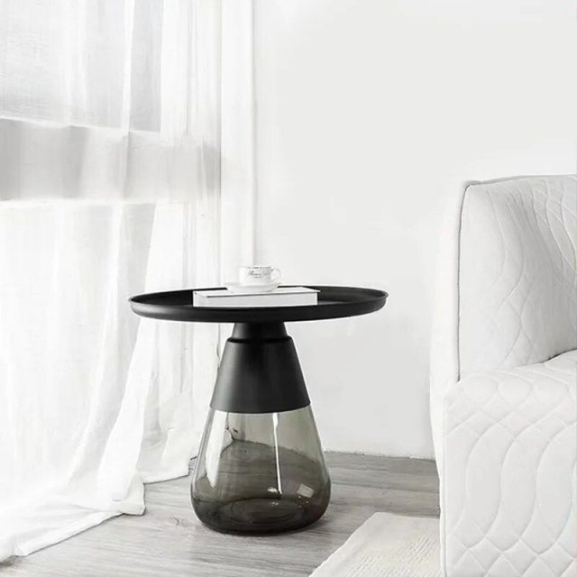 Elegant Nordic Glass Coffee Table - Image 6
