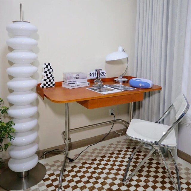 Multi-Purpose Stainless Steel Bauhaus Desk for Home and Office - Image 2