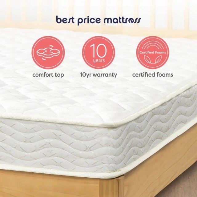 Medium Firm Innerspring Mattress with Foam Topper - Image 4