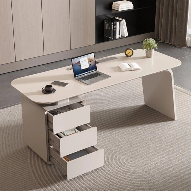 Modern Wooden Executive Office Desk - Image 2