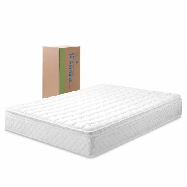 10" Hybrid Pillow Top Memory Foam & Spring Mattress: Ultimate Comfort and Support - Image 4