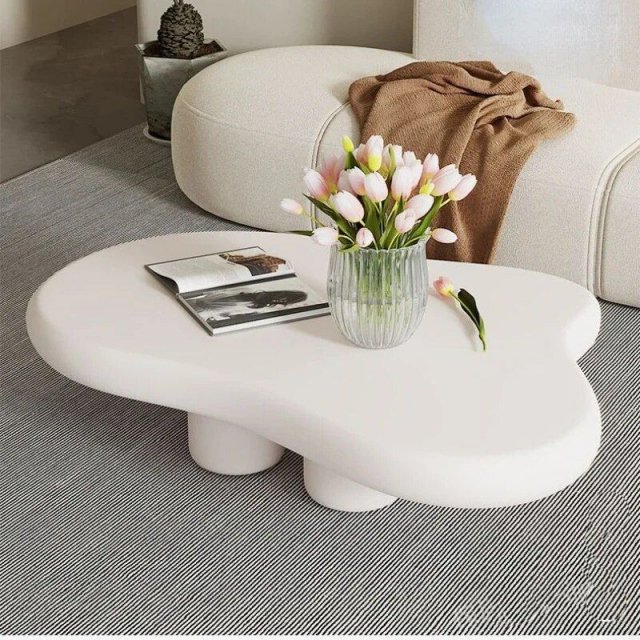 Modern Minimalist Cloud-Shaped Coffee Table - Image 7